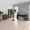 Bestar BESTAR Upstand 135W 72W L-Shaped Standing Desk with Bookcase and File Cabinet in antigua 175853-000052 - alternate 5